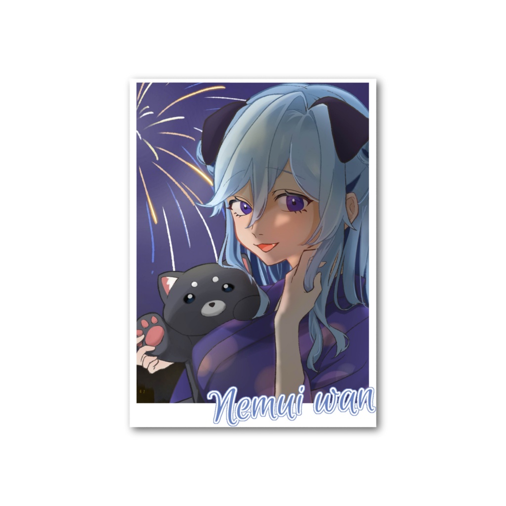 フォト風カード（浴衣1枚絵Ver.）