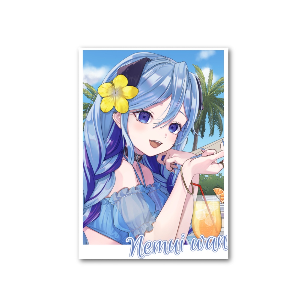 フォト風カード（水着1枚絵Ver.）