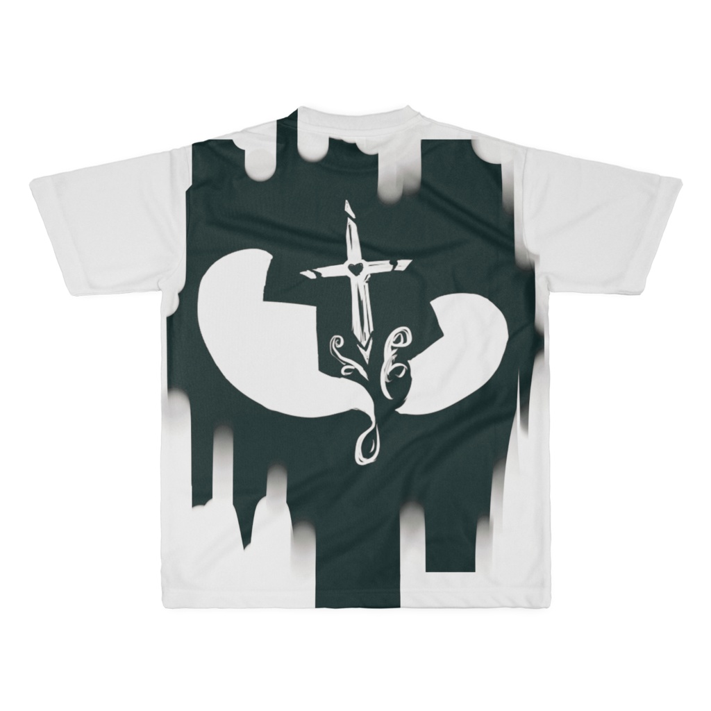 メンヘラ悪魔ちゃんTシャツ- XL - 両面印刷 - ポリエステル