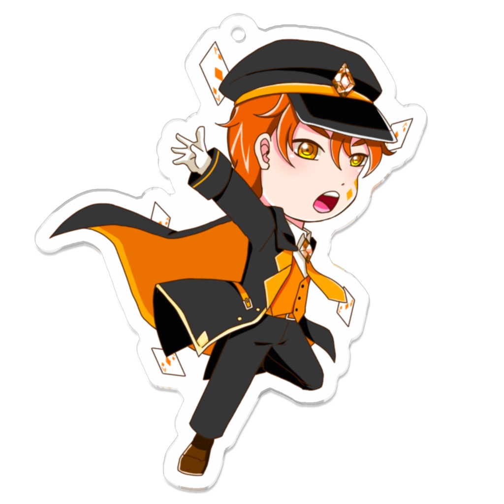 アクリルキーホルダー（怪盗トパーズダイヤ）