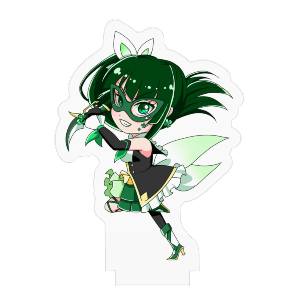 アクリルスタンド(怪盗エメラルドクローバー)