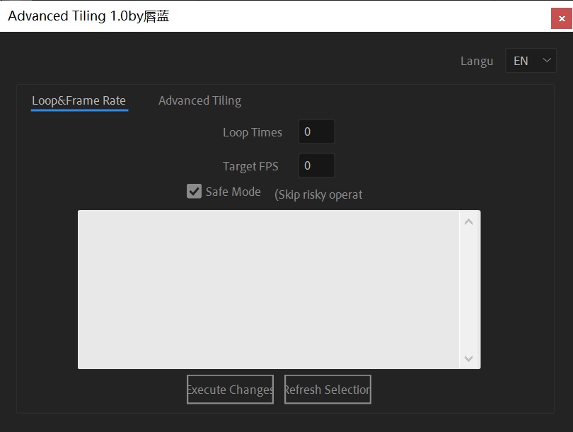 After Effects Scripts (スクリプト)_AdvancedTiling1.0
