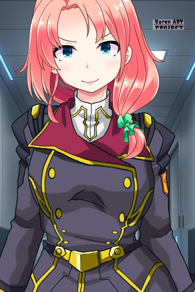 亜美ちゃん+ヒナ・リャザンの制服【バディ・コンプレックス-01】 Ami is wearing Hina Ryazan's Unifrom【Buddy Complex-01】