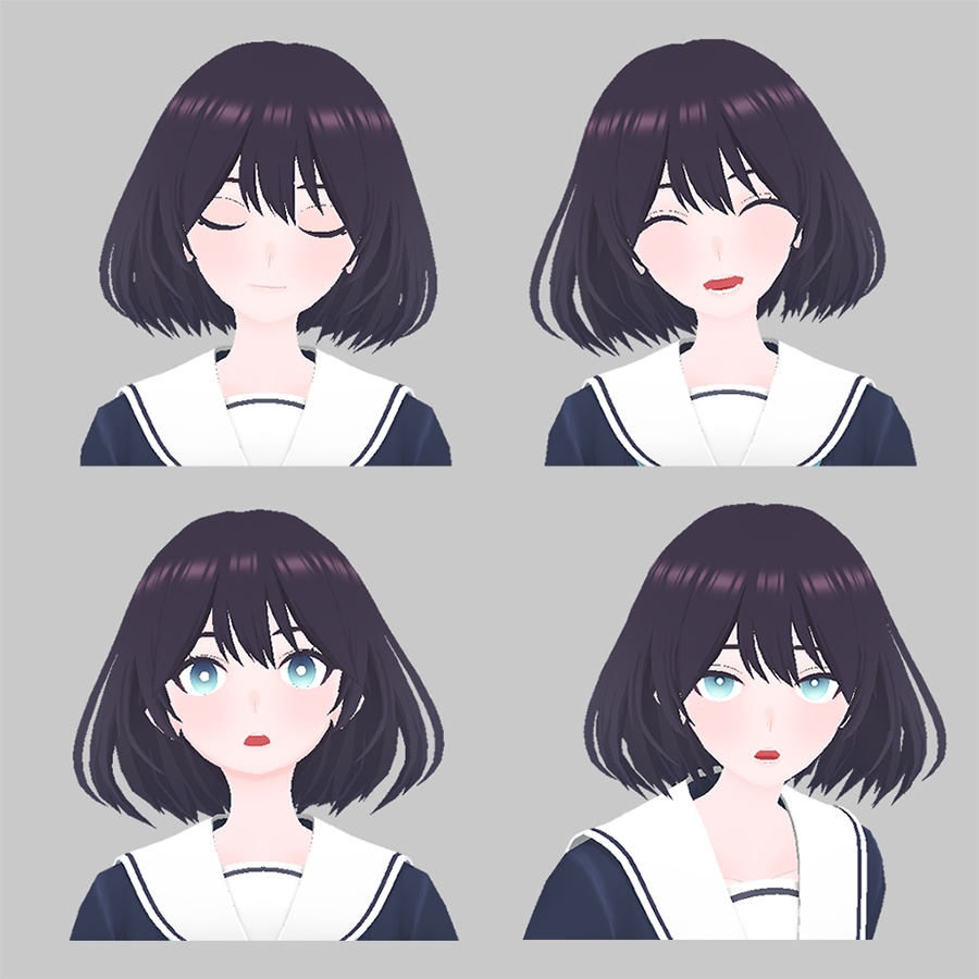 オリジナル3Dモデル「習子」