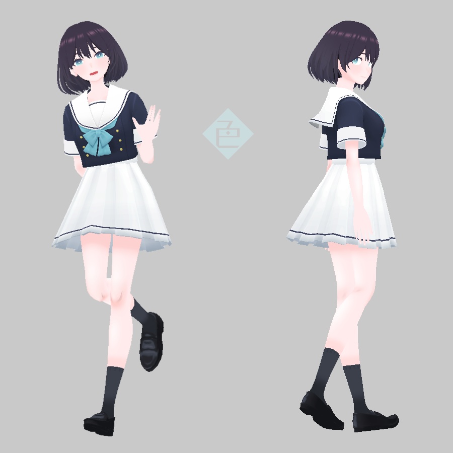 オリジナル3Dモデル「習子」