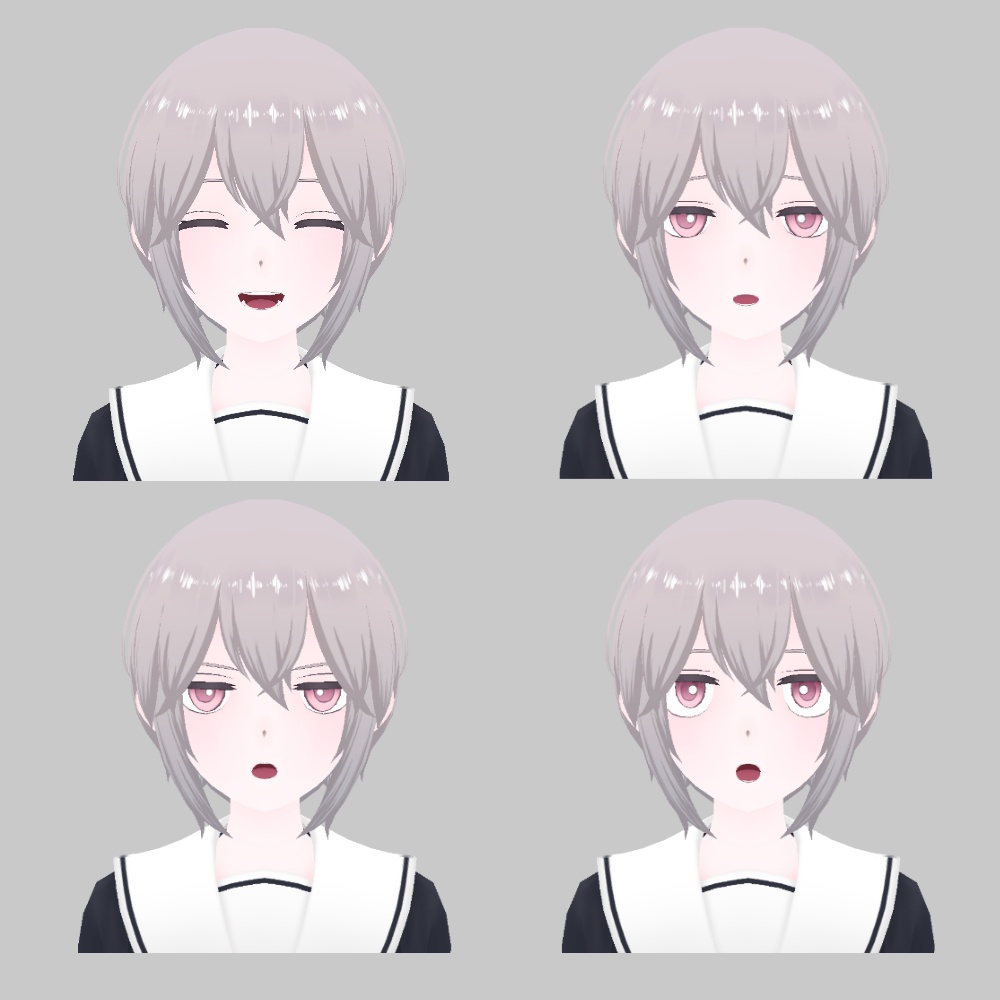 オリジナル3Dモデル「緋南子」