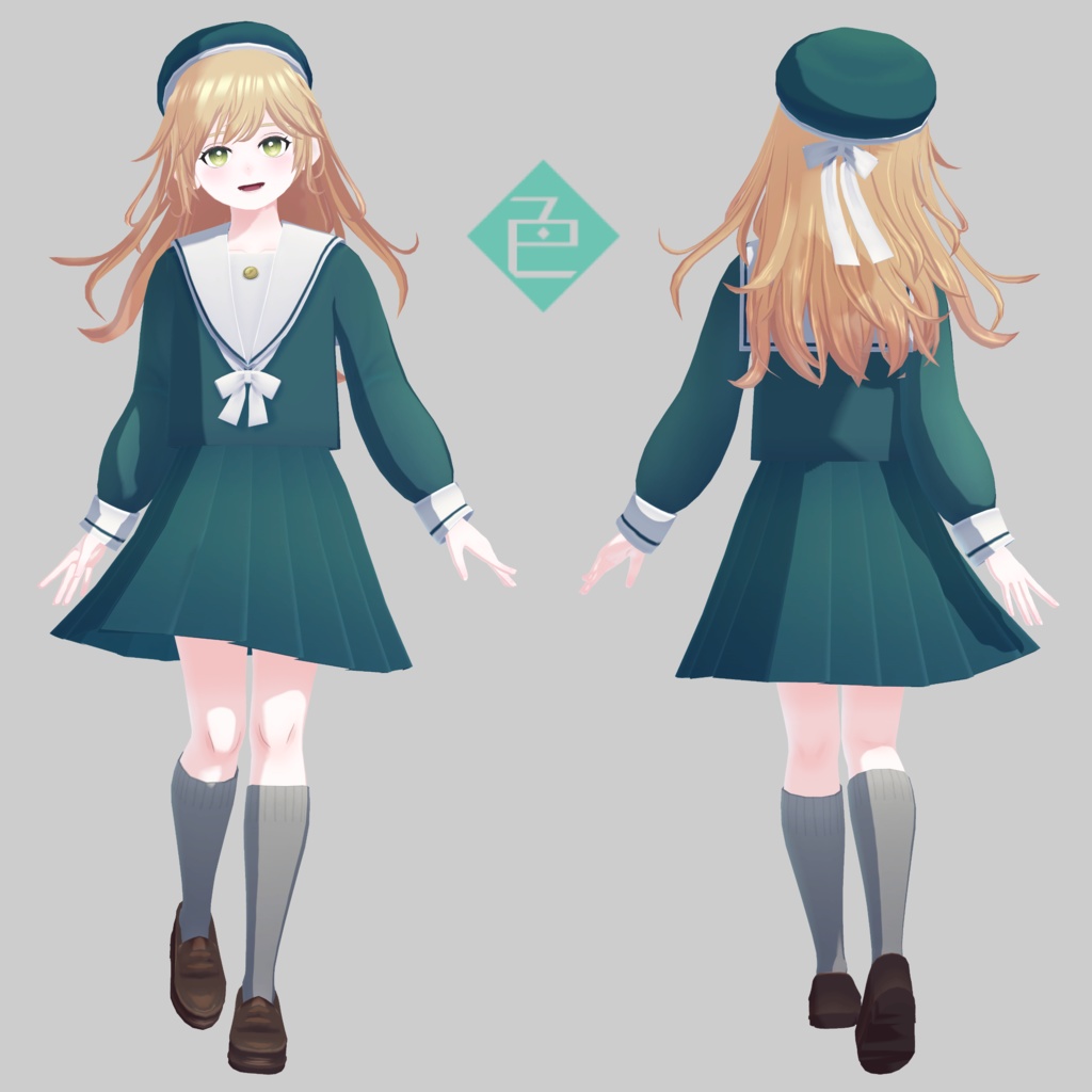 オリジナル3Dモデル「芽依-メイ-」