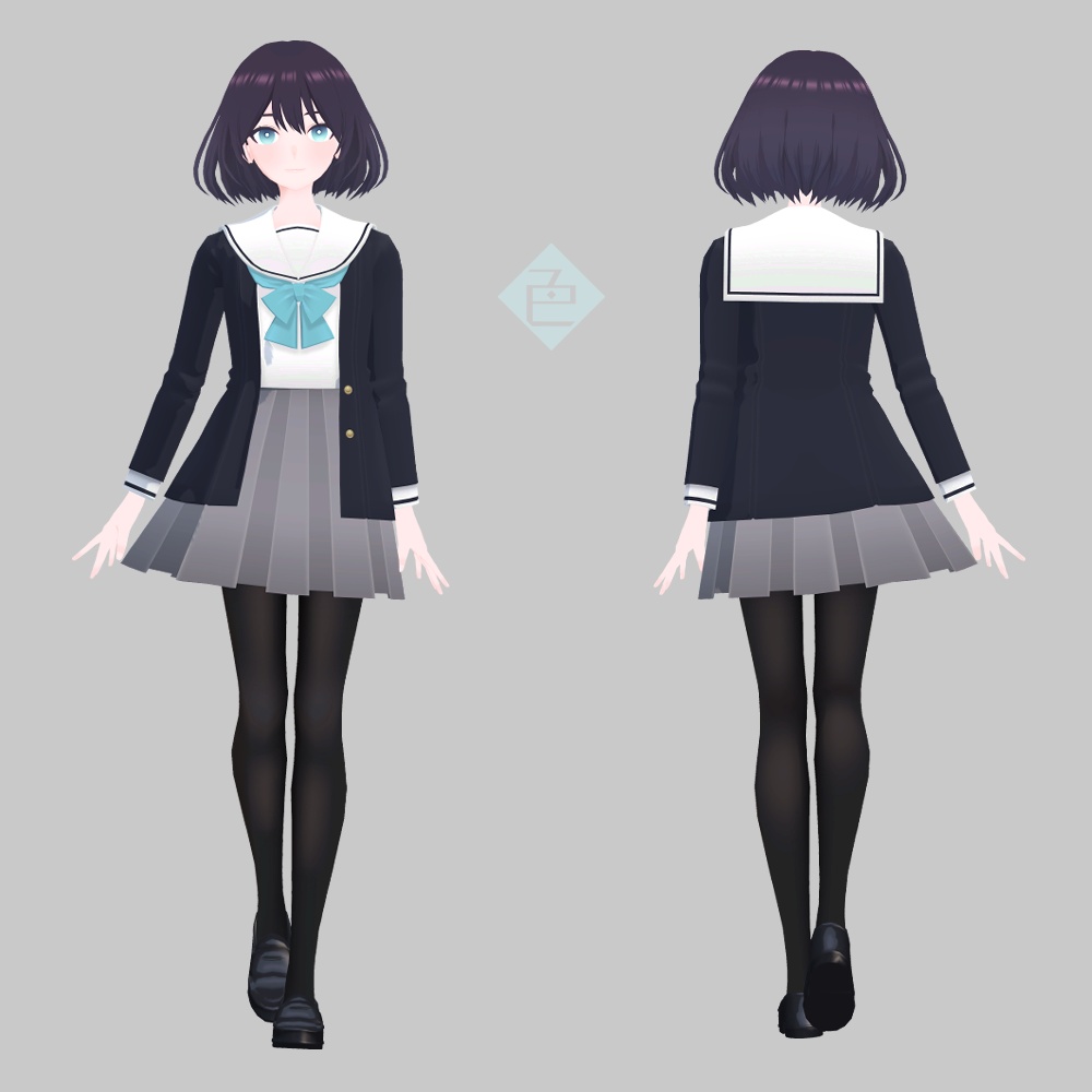 オリジナル3Dモデル「習子」(冬服ver)