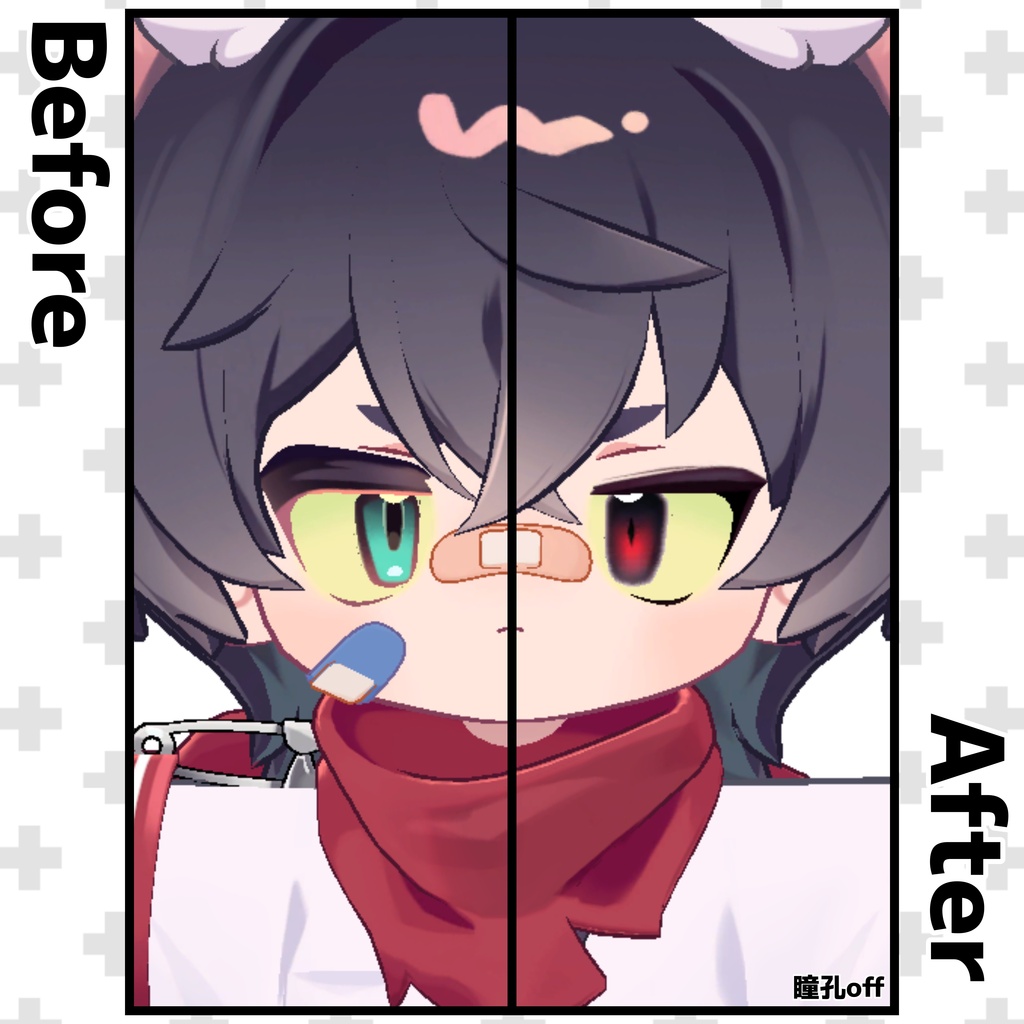 【LilLeo-リルレオ-】キリっとおめめ【Eye Texture】
