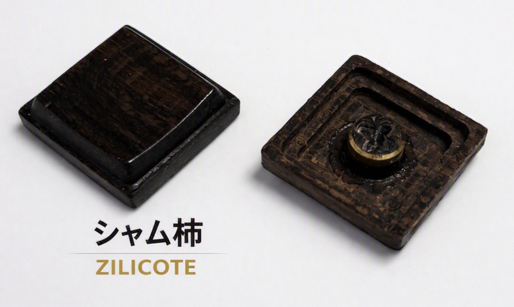 17mmピッチ木製キーキャップ(LAK風)5個セット