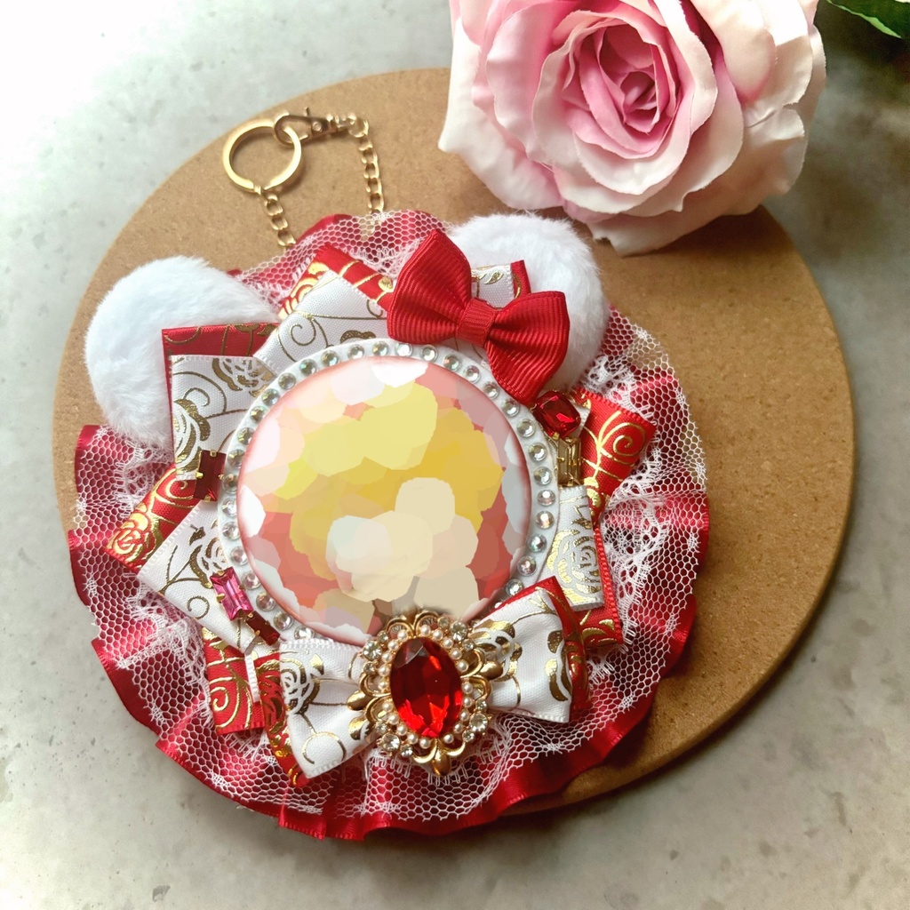 ハンドメイド 痛ロゼット