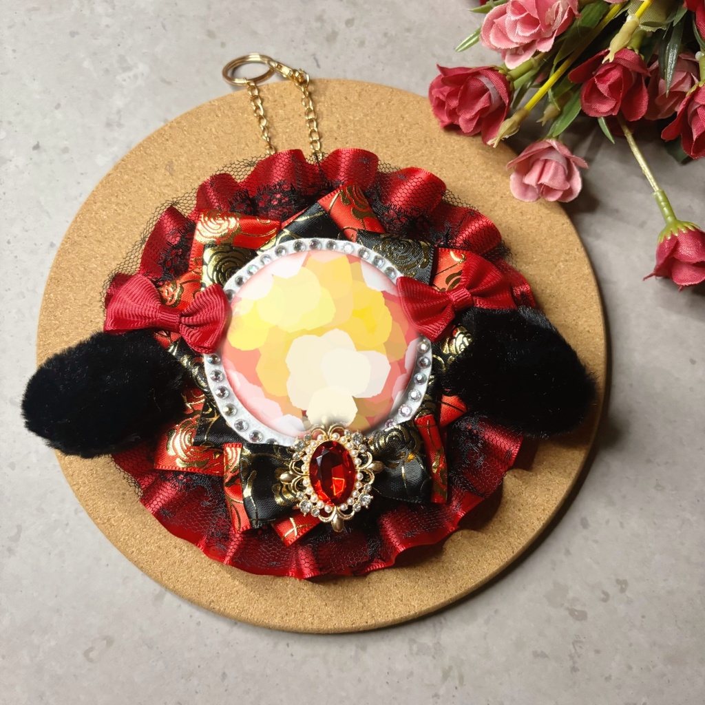 ハンドメイド 痛ロゼット
