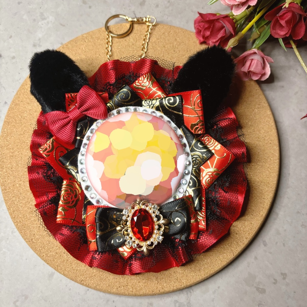 ハンドメイド 痛ロゼット