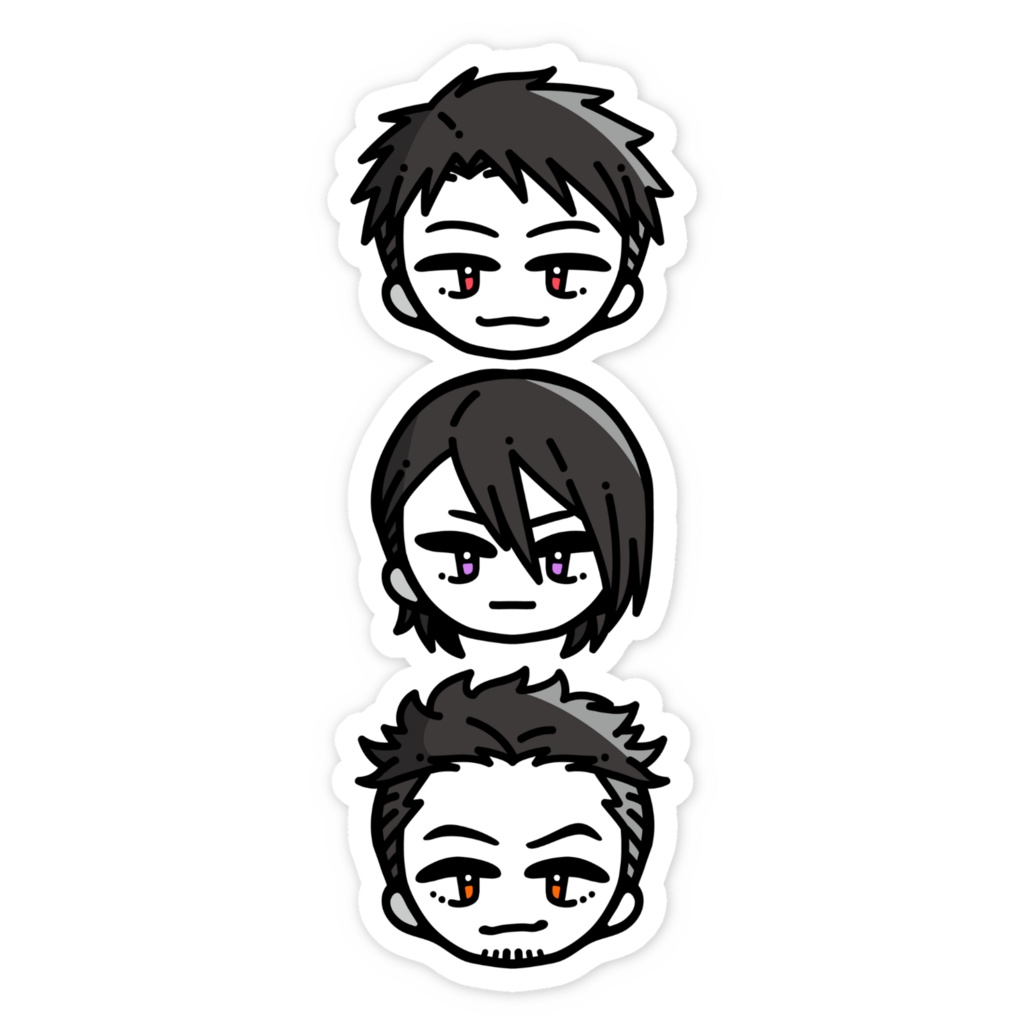 《反クラ》スマホステッカー:スタンダードバスターズ(団子)