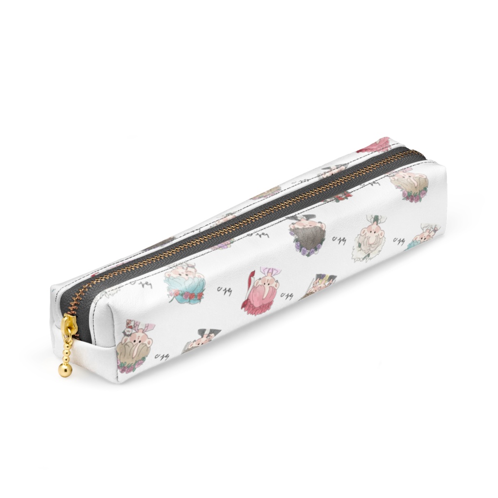 花冠ペンケース(ブラック)