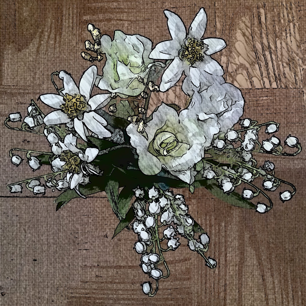 ３種の花の紋章