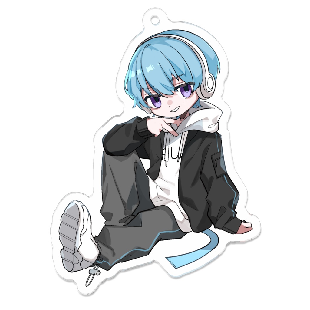 かっこつけ吉沢ぽわアクキー