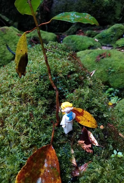 ミニフィギュア作品「もっさりちゃん」