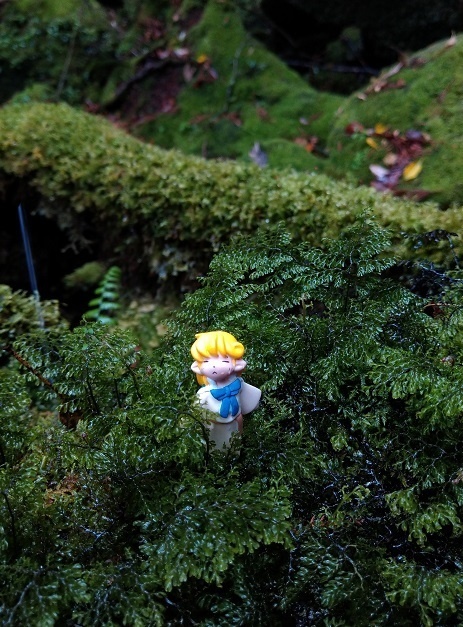 ミニフィギュア作品「もっさりちゃん」