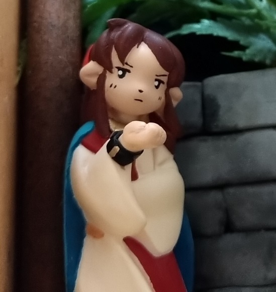 ミニフィギュア「モタレルちゃん」