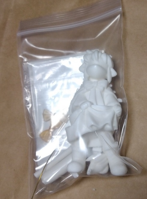 未塗装ガレージキット「オモラシちゃん」【上級者向け】