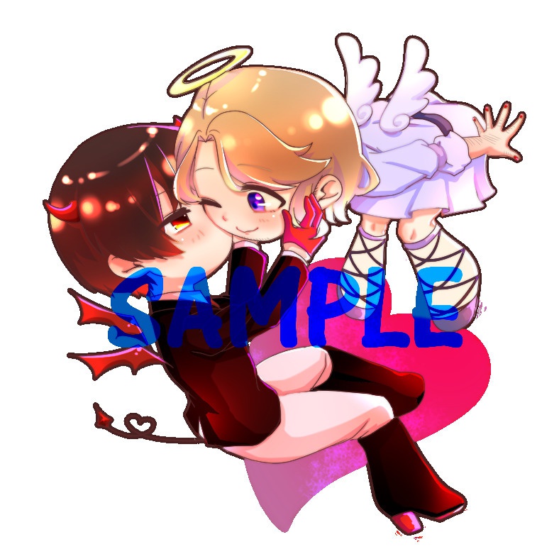 菊フラアクリルキーホルダー