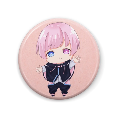 ハルウタ　缶バッジ　ミニキャラver.