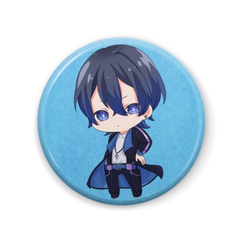 Yuα　缶バッジ　ミニキャラver.