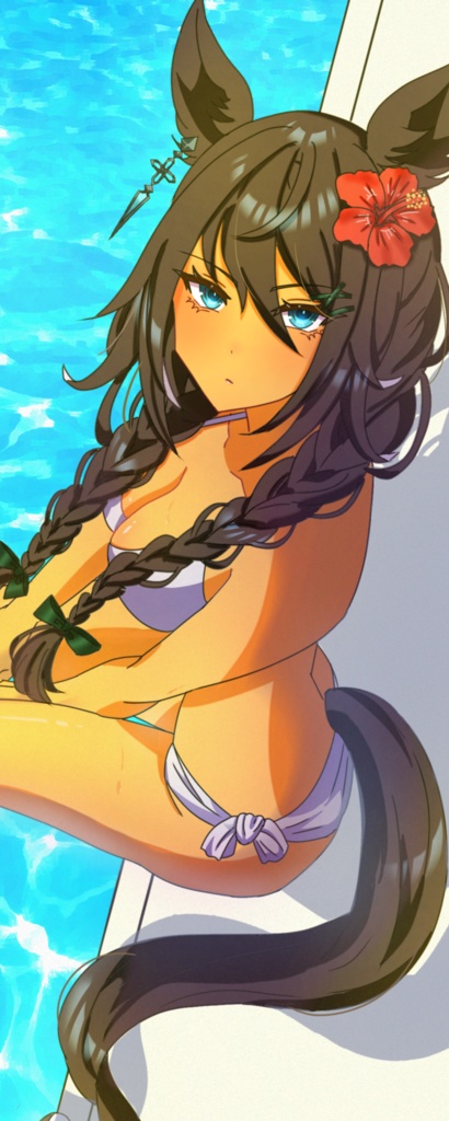 クリスクリアしおり(水着)