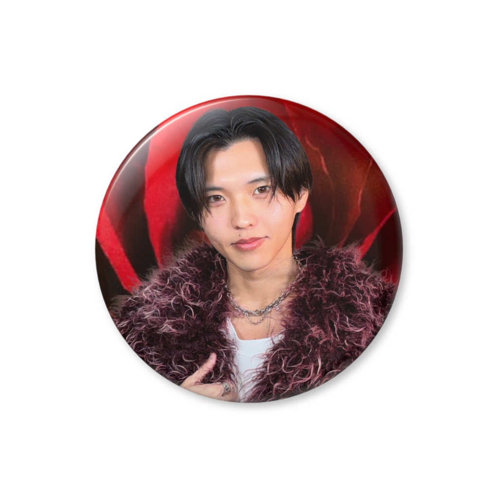 『なぎむろ』缶バッジ vol.1（レッド）