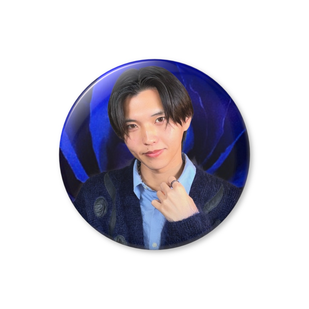 『なぎむろ』缶バッジ vol.1（ブルー）