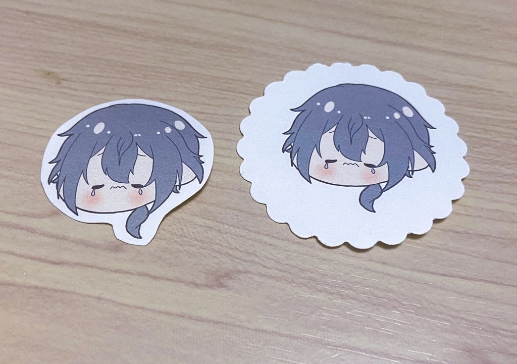 表情差分シール