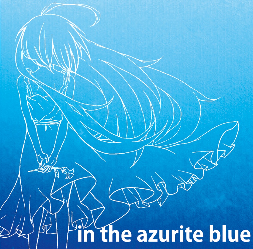 in the azurite blue