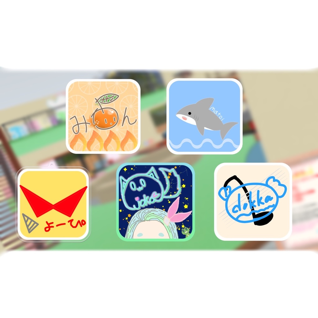 【第3弾】ぷちしぇあおチビちゃんキャストキーホルダー