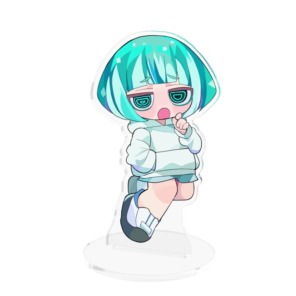 ジトぽぽ アクリルフィギュア