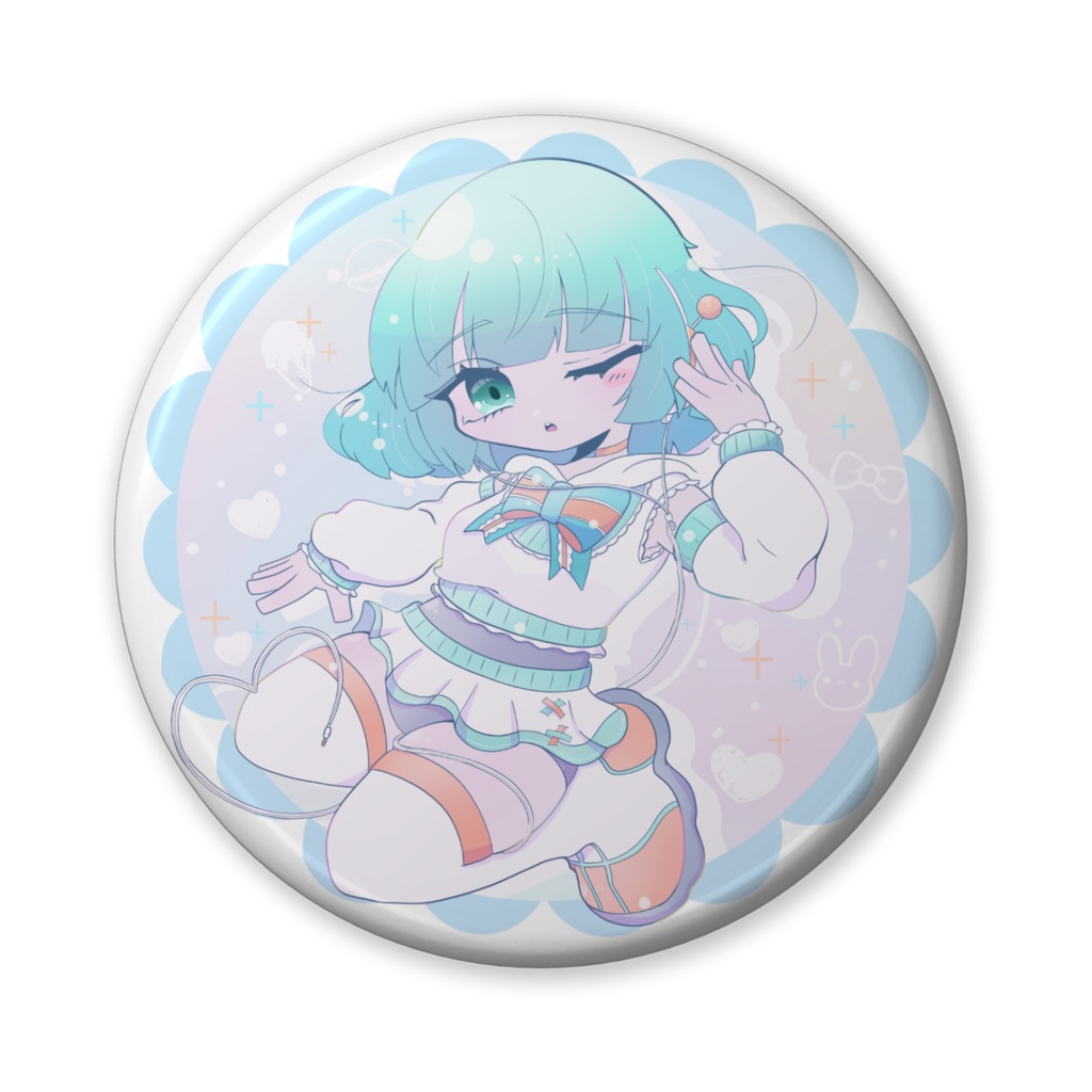 Kawaii Popo 缶バッジ