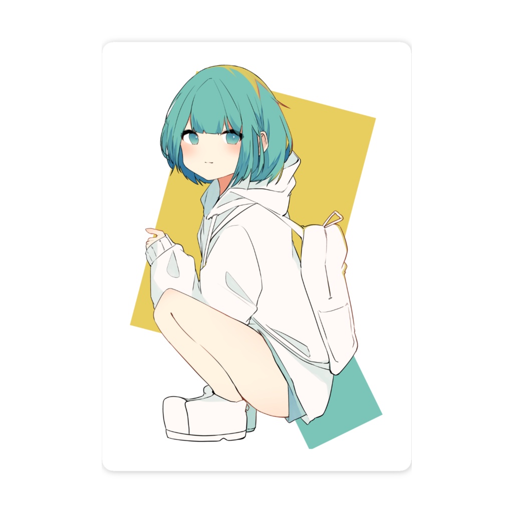 お散歩 ステッカー