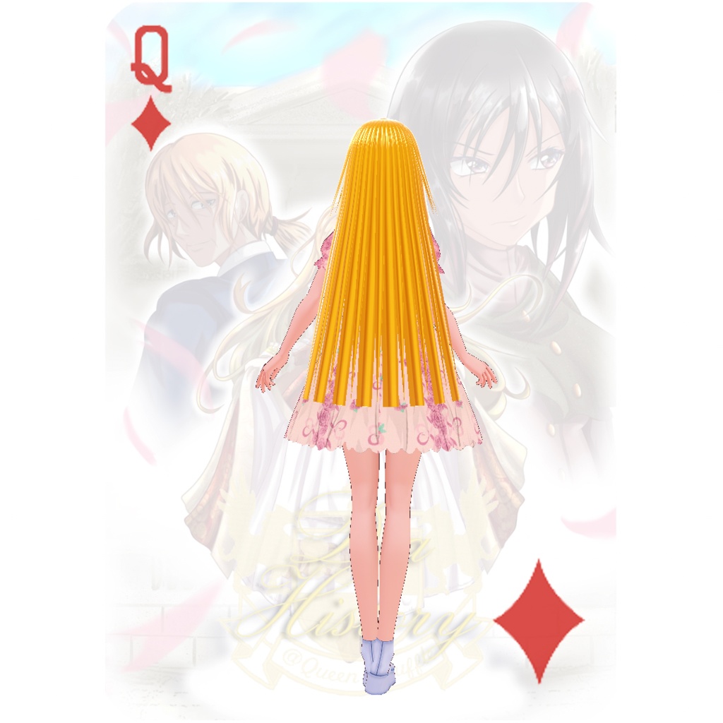 ピンク薔薇柄ワンピース(1レイヤー仕様)【リフルシャッフル復刻版シリーズ】