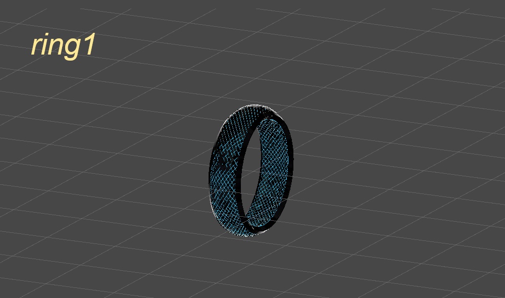 【VRC想定3dモデル】デザインリング