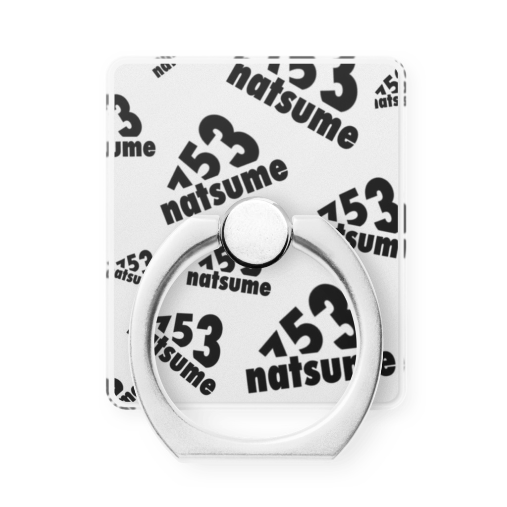 スマホリング黒・白 2色