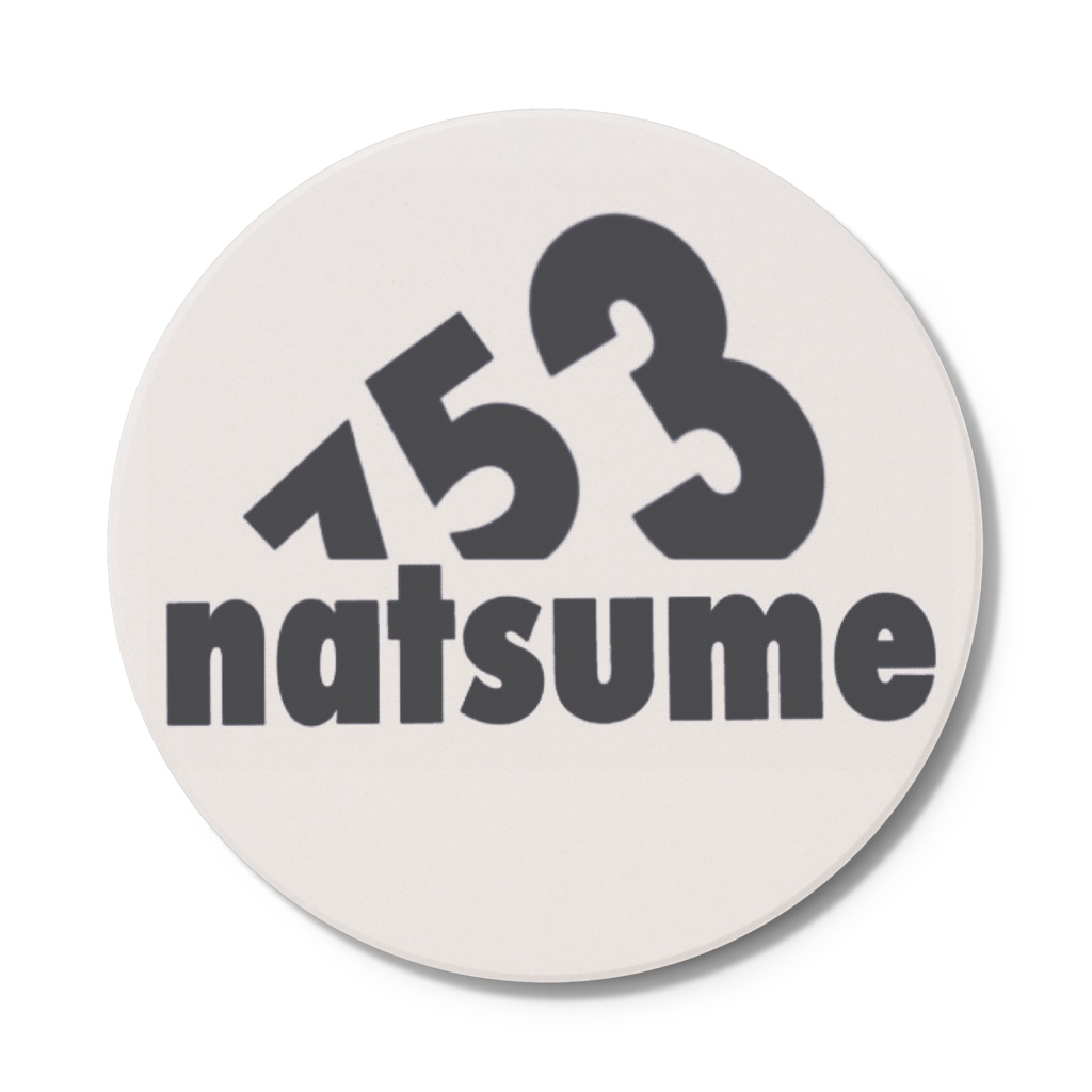 ロゴ2種コースター