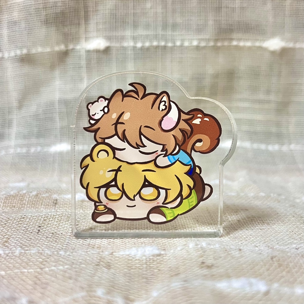 ケシエイねむねむアクリルブロック