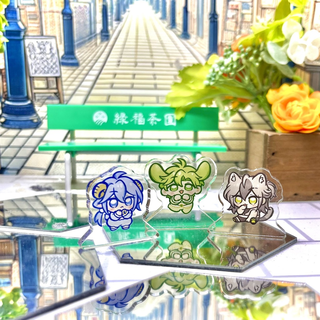 ミニアクリル自立スタンド