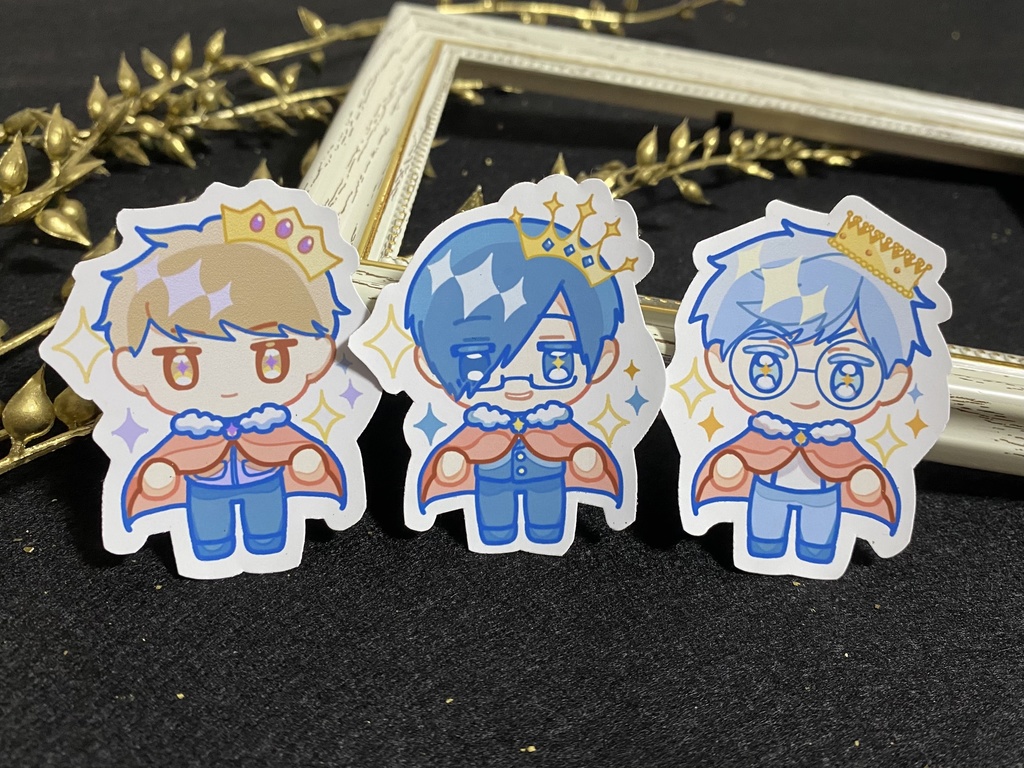 【d!】王様風ステッカー※再掲載