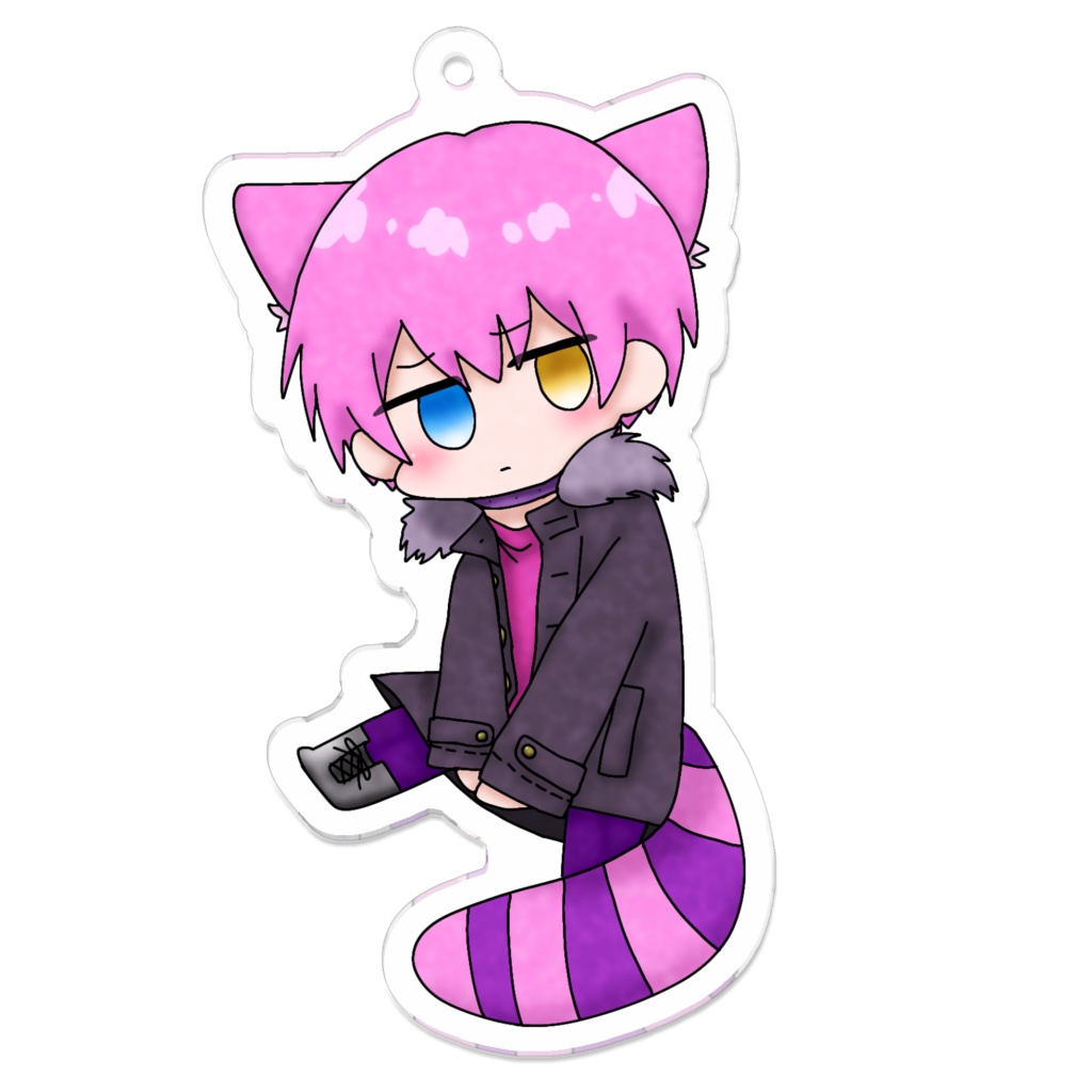 輝生×チェシャ猫/アクキー