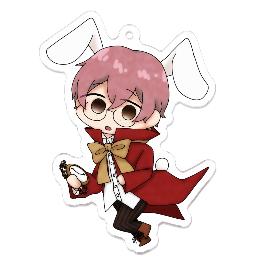 千絵莉×白ウサギ/アクキー