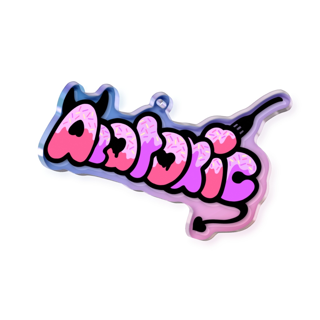 Azatoxic/オーロラアクキー