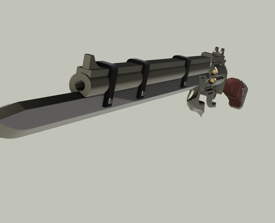 帝国式機銃剣-Imperial Gun sword