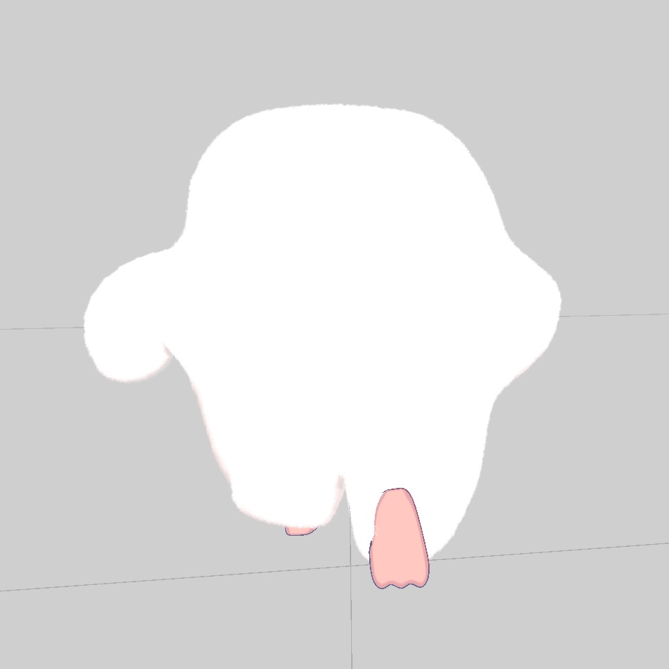 【VRC想定/Quest版追加】メンフクロウ エッホエッホ アニメーション付き v1.1 Running Baby Barn Owl