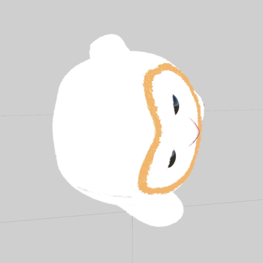 【VRC想定/Quest版追加】メンフクロウ エッホエッホ アニメーション付き v1.1 Running Baby Barn Owl